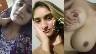 Cute Hijabi GF Boobs & Rubbing Pussy Closeup Uncut Video