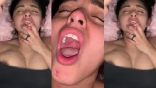 Cute latina GF Fucking hard in Loud Moaning Uncut Video
