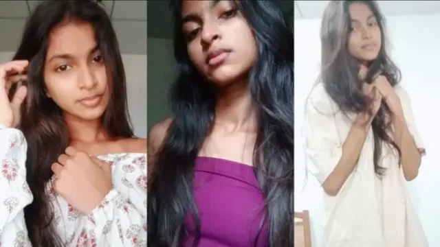 Sri Lankan College GF Show & Sucking on her Thumb Uncut Video
